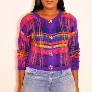 Vintage Rainbow Dreams Sweater M